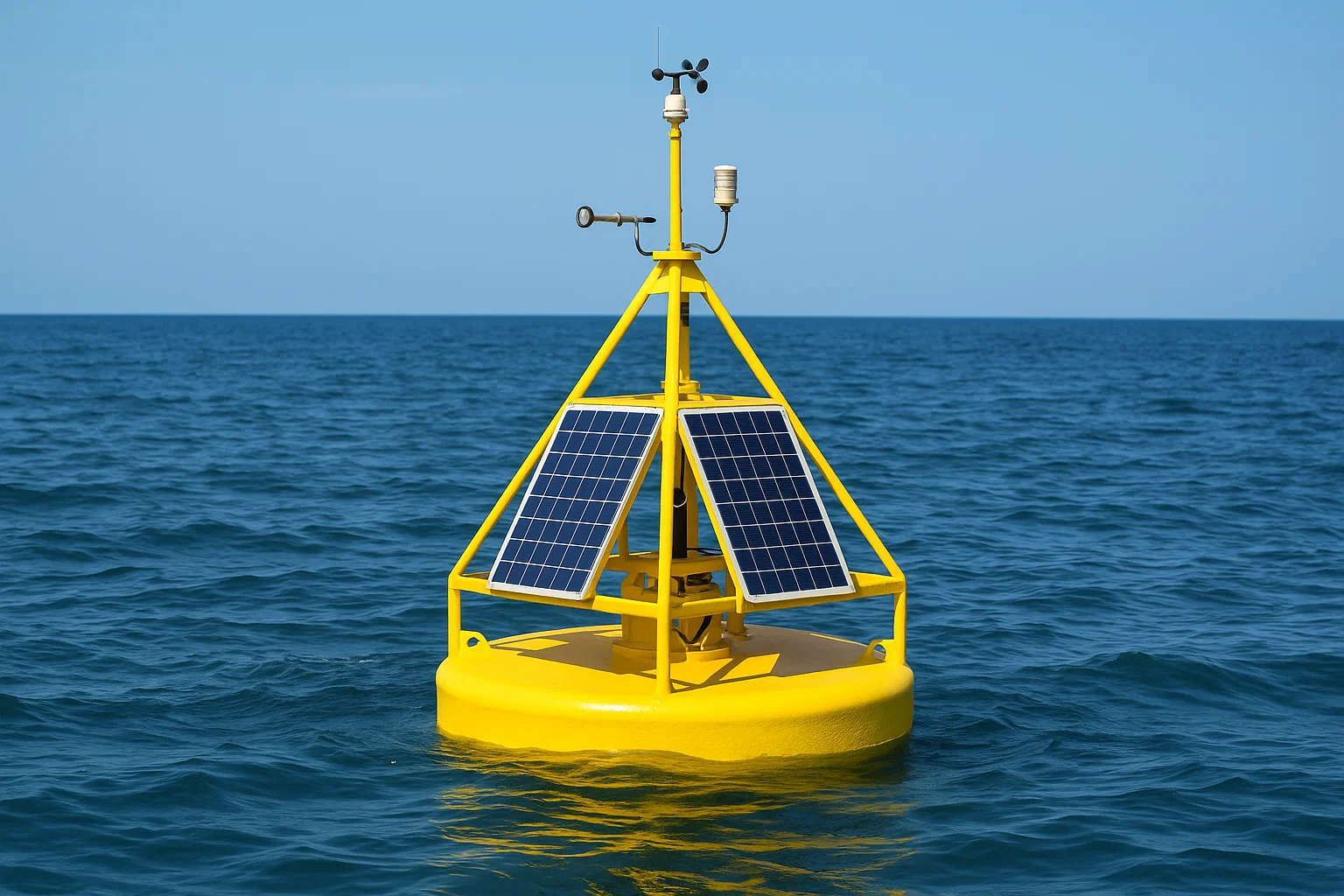 Aviron Systems, akıllı şamandıra, meteorolojik sensör, hidrolojik izleme, gömülü Linux, çevresel veri, güneş enerjili IoT sistemi